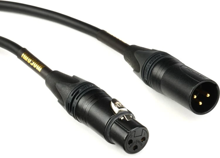 XLR cable, 15 ft